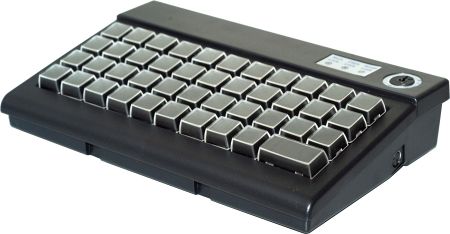 Программируемая клавиатура PKB-44D12MB, K/B, card reader track 1+2,  черная